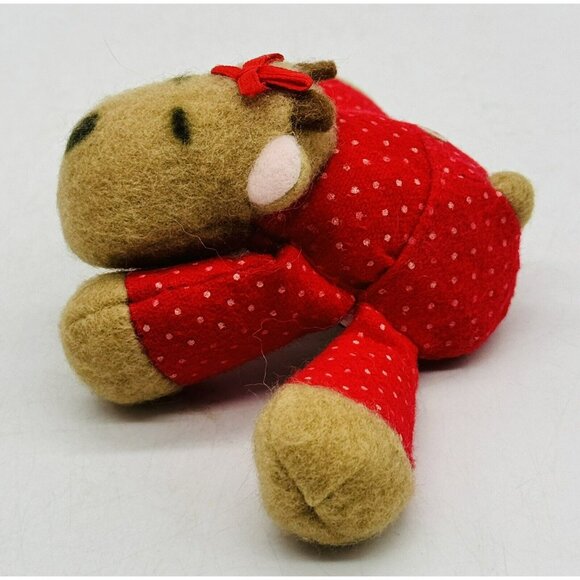 Heartline Ramona Reindeer Christmas Plush 3 inch Small Stuffed Animal - Picture 5 of 8